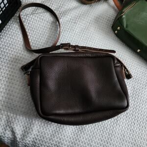 GO FORTH GOODS LARGEVSARAH 100% GENUINE LEATHER CROSSBODY BAG